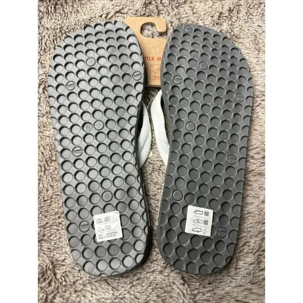 PUMA White Flip-Flops Beach Sandals Mens